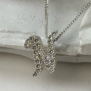 AVON SAG Initial “N” Pendant & 16” Chain